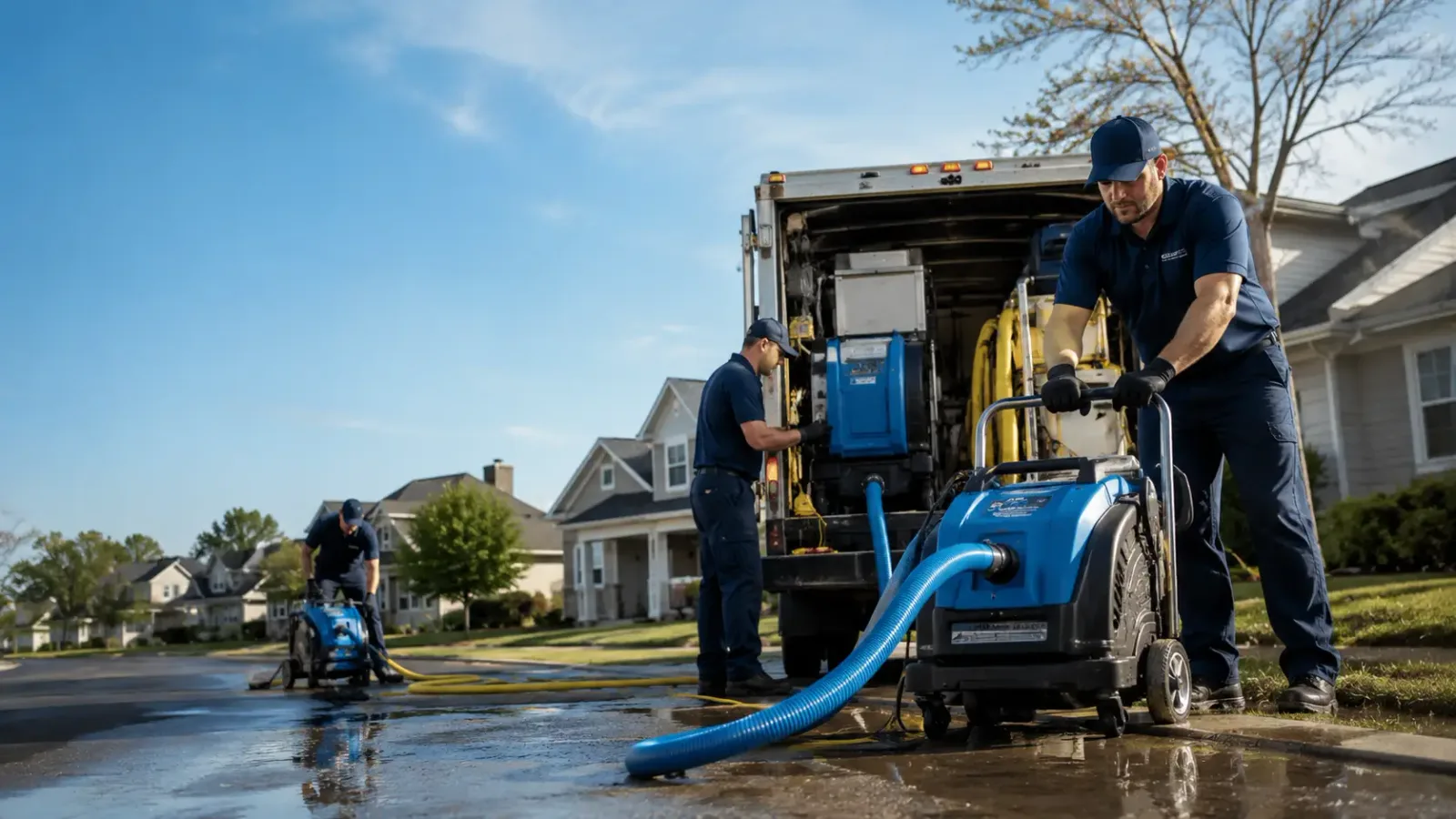 Flood Damage Cleanup in Hulbert, MI